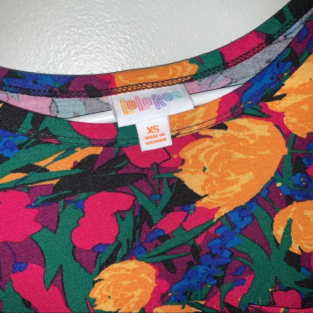 Vibrant Colorful Carly Dress - Picture 5 of 6